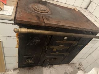 Cocina de carbón Asturiana