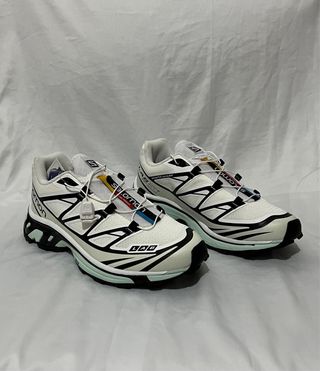 Salomon Bambas Deportivas Blancas y Negras