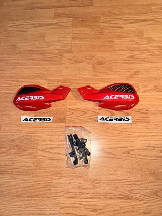 Paramanos Acerbis Moto/Quad Rojos