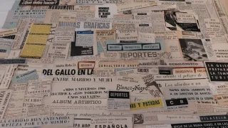 Lote 180 Recortes Tipografias Variadas antiguas