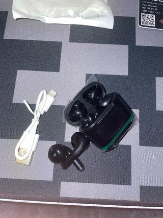 Auriculares Inalámbricos Nuevos Negros/Verdes