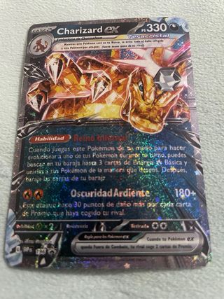 Carta Pokémon Charizard EX Teracristal