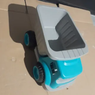 Camión de Juguete Hape Azul y Gris