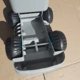 Camión de Juguete Hape Azul y Gris