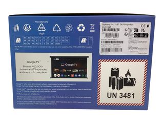 mini proyector optoma google tv