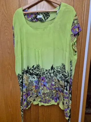Túnica/Vestido estampado floral talla 50