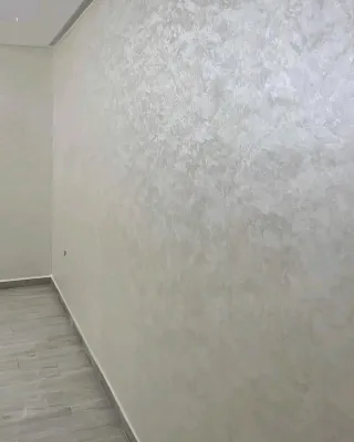 Hago pintura de casas marroquíes.