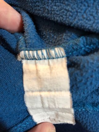 Vestido polar vintage Japoma talla única