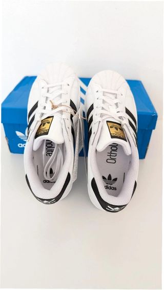 Adidas Superstar Blancas Negras Talla 44