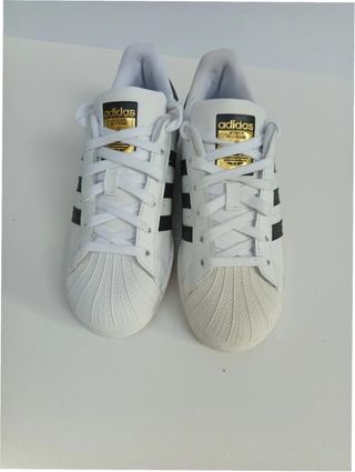 Adidas Superstar Talla 43 Blanco y Negro