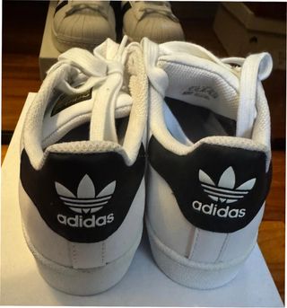 Adidas Superstar Blancas Negras Talla 42
