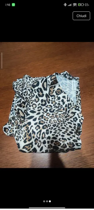 Vestito fantasia leopardata