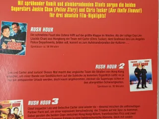 Pack 3 Películas Rush Hour( Hora Punta ) Blu-ray