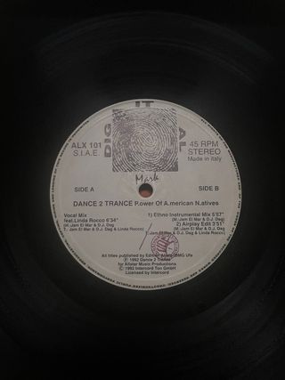 Vinilo Power of American Natives