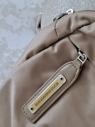 Mandarina Duck Mochila Beige