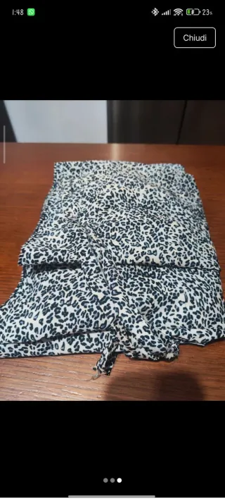 Vestito a pantaloncino fantasia