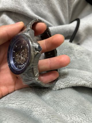 Reloj Maserati Automático Azul y Plateado