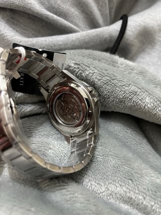 Reloj Maserati Automático Azul Plateado