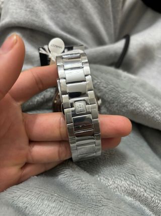 Reloj Maserati Automático Azul Plateado