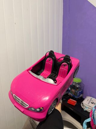 Coche Barbie Rosa Niña