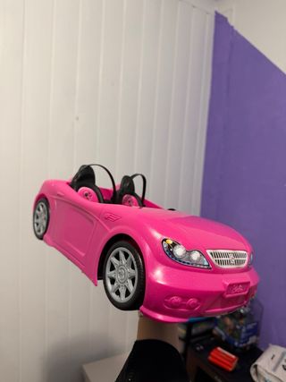 Coche Barbie Rosa Niña