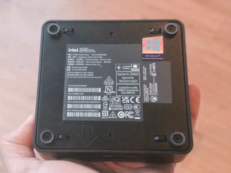 Intel NUC13ANK afbeelding 6