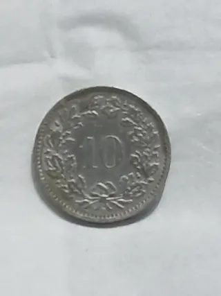 Moneda Suiza 1969