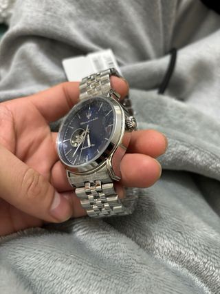 Reloj Maserati Azul y Plateado