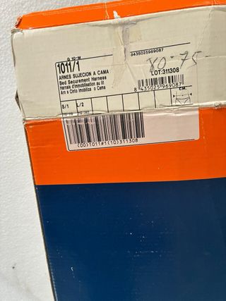 Arnés de seguridad para cama adulto