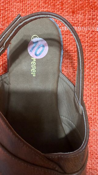 Sandalias Marrones Forever Talla 37.5