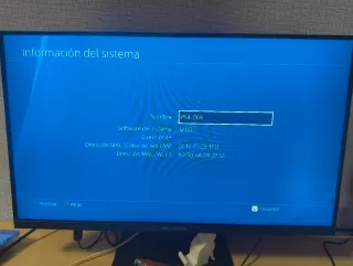 PS4 Fat 500Gb + Mando + Cables + 2 Juegos