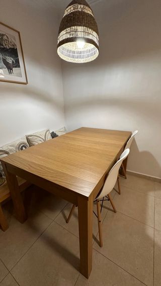 Mesa comedor extensible