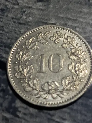 Moneda Suiza 1982 Confederatio Helvetica