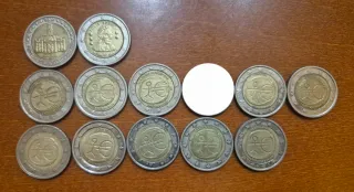 Monedas 2€ Conmemorativas 2004-2010
