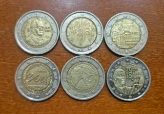 Monedas 2€ Conmemorativas 2004-2010
