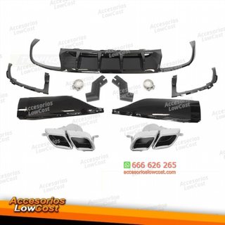 DIFUSOR DEPORTIVO DE DOBLE SALIDA compatible con