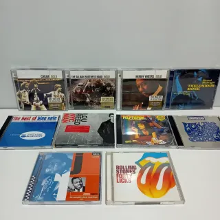 Lote 17 CDs Rock, Blues, Jazz, Indie