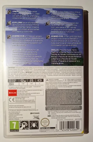 Minecraft Nintendo Switch