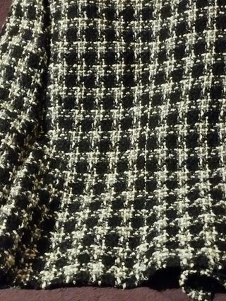 Chaqueta blazer cuadros mujer