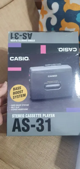 Casio AS-31 Walkman Vintage Nuovo