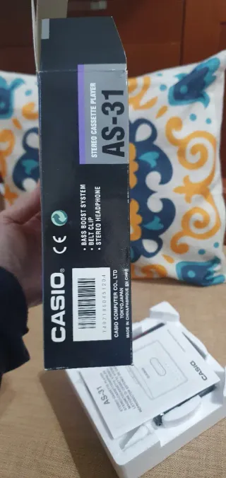 Casio AS-31 Walkman Vintage Nuovo