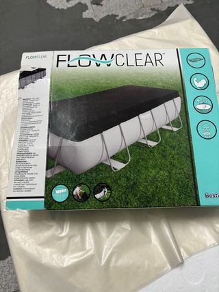 Funda Piscina Bestway Verde/Turquesa