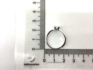 anillo plata 925mm con piedra con circonita