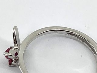 anillo plata 925mm con piedra con circonita