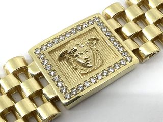 pulsera plata 925mm con piedra con circonita