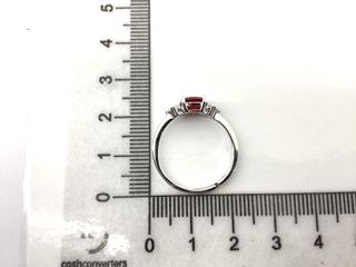 anillo plata 925mm con piedra con circonita