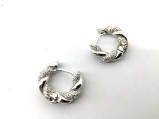 argollas plata 925mm