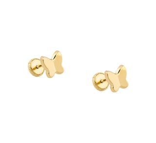 pendientes oro 18k con piedra