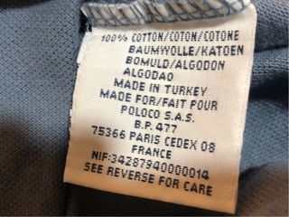 Polo Ralph Lauren manga larga azul