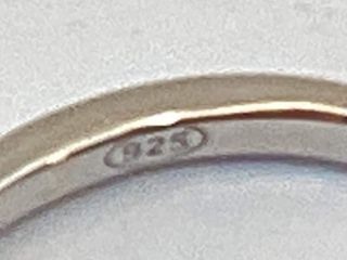 anillo plata 925mm con piedra con circonita t. 14 (17,2 mm)